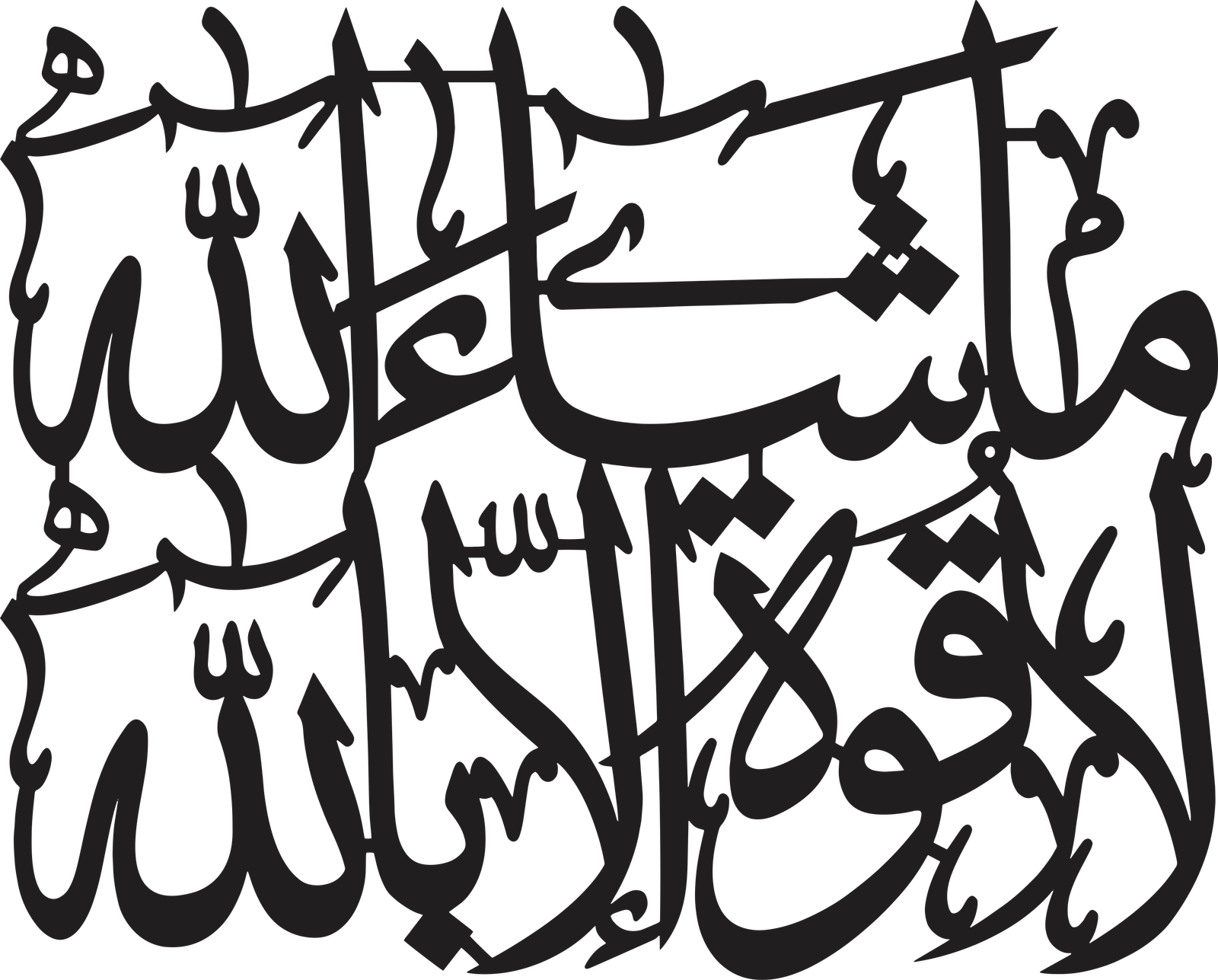 Mashallah La Quwwata illa Billah